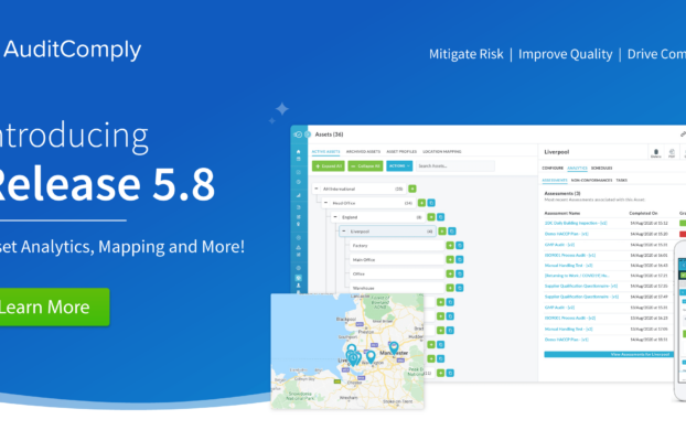 AuditComply Release 5.8: Enhanced Asset Mapping, Status Reporting + More