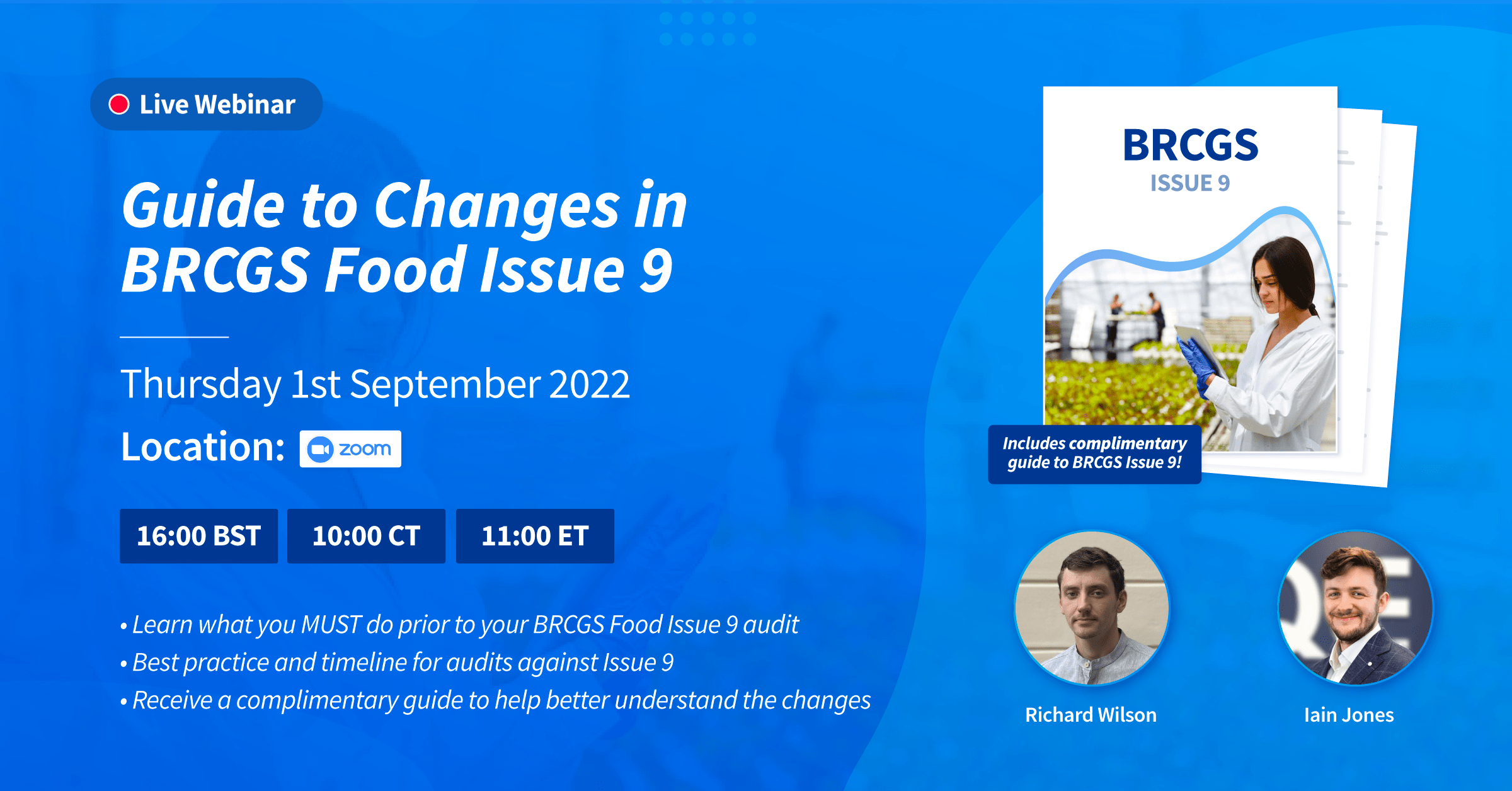 Free Guide to Changes in BRCGS Issue 9