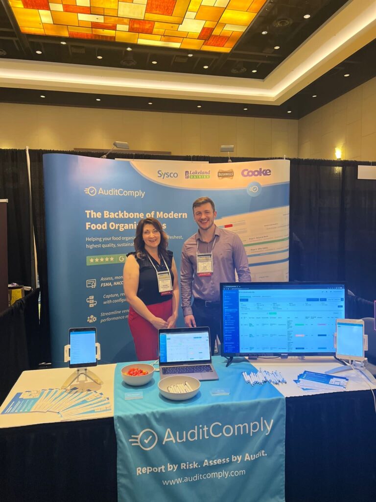 AuditComply team exhibiting at SQF Unites